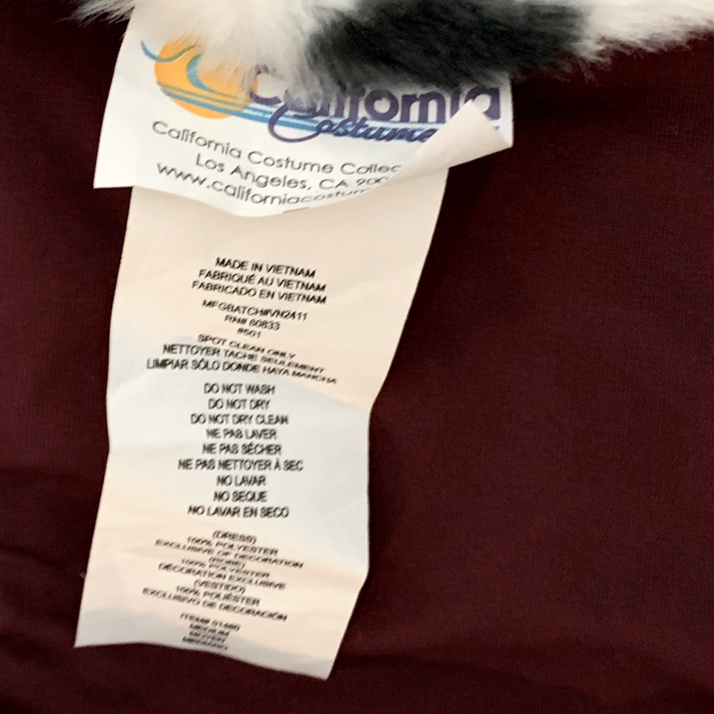 Royal Queen Costume Renaissance Plush Halloween Womens Medium 8 10 NEW - Picture 3 of 8